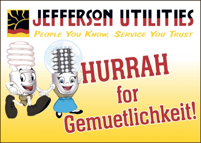 Hurrah for Gemuetlichkeit!, Jefferson Utilities, Jefferson, WI