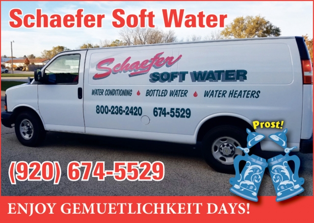 Water Conditioning, Schaefer Soft Water, Lake Mills, WI