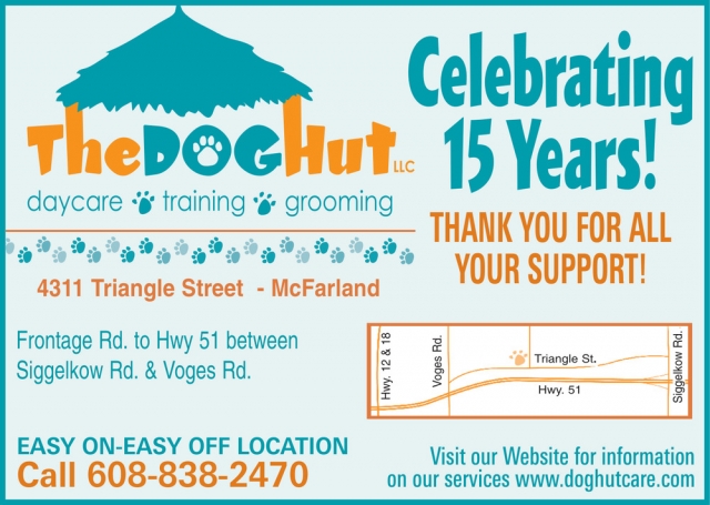 Dog Training, The Dog Hut, LLC, Mcfarland, WI