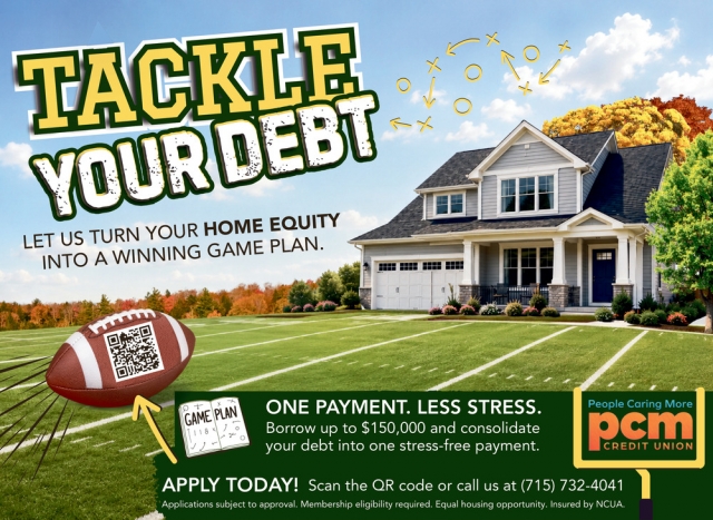 Tackle Your Debt, PCM Credit Union, Green Bay, WI