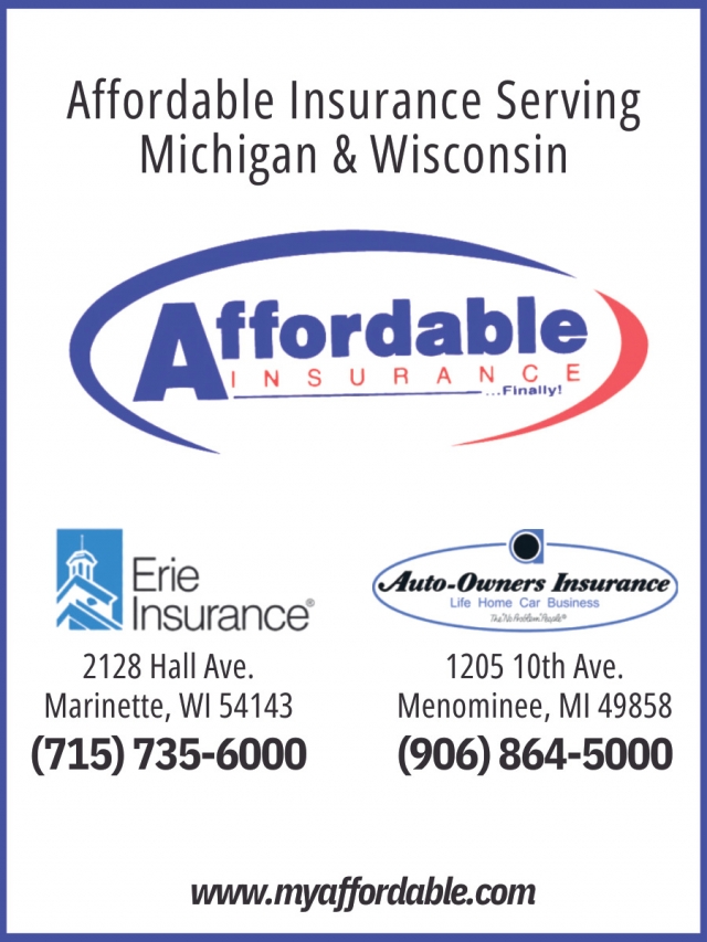 Insurance Services, Affordable Insurance, Menominee, MI