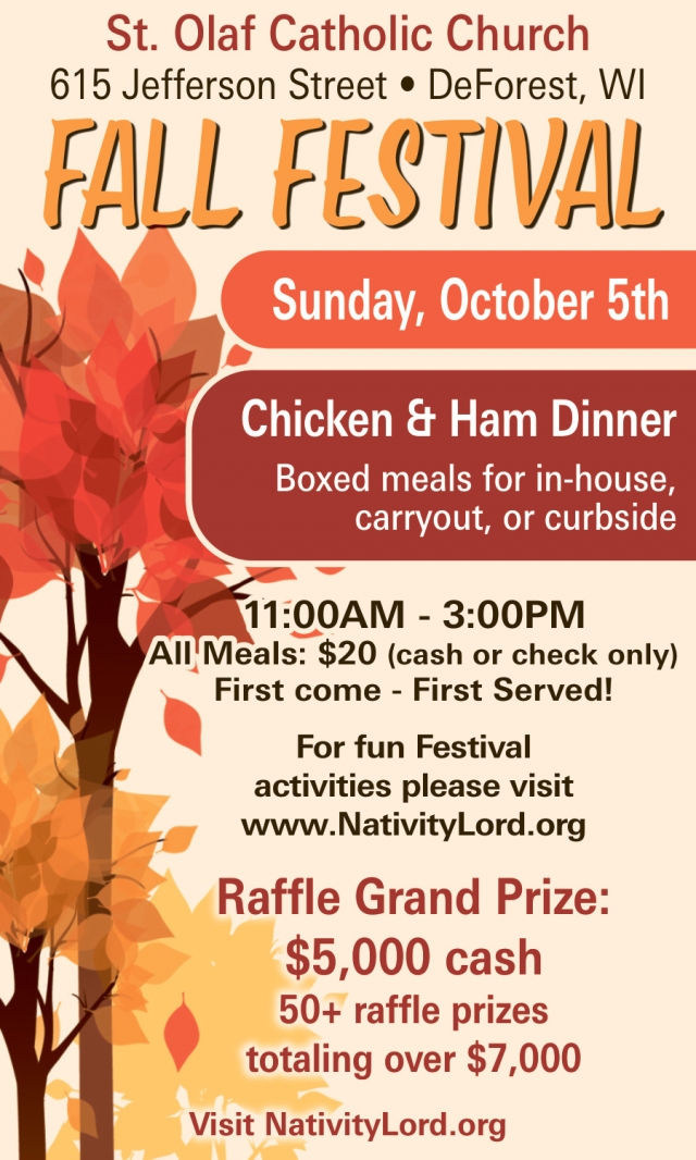 Fall Festival, St. Olaf Catholic Church - DeForest, Deforest, WI