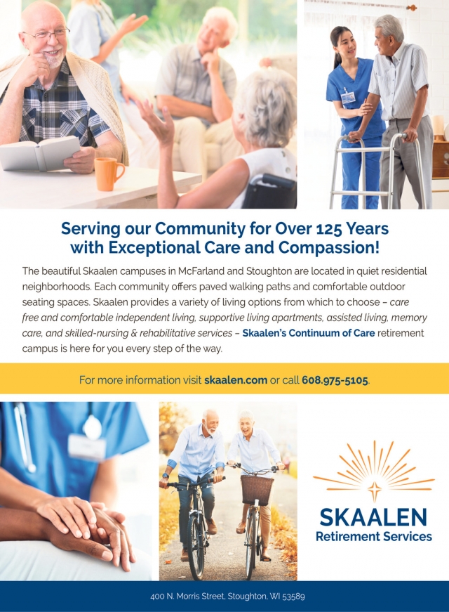 Retirement Services, Skaalen Heights, Stoughton, WI