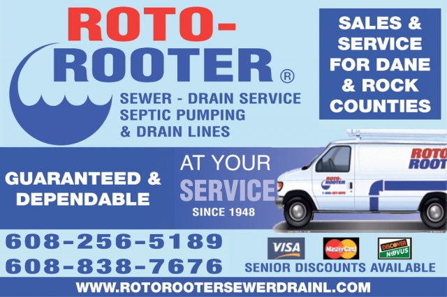 Guaranteed & Dependable, Roto-Rooter - Mcfarland