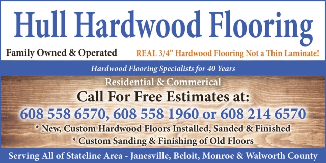 Call For Free Estimates, Hull Hardwood Flooring