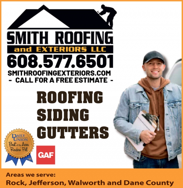 Roofing - Siding - Gutters, Smith Roofing & Exteriors, LLC, Fort Atkinson, WI
