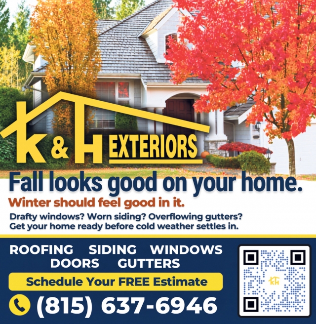 Windows - Siding - Roofing, K & H Exteriors, Roscoe, IL
