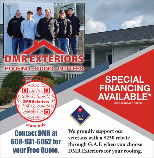 Roofing Siding Gutters, DMR Exteriors