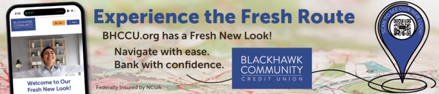 Experience the Fresh Route, Blackhawk Community Credit Union, Stoughton, WI