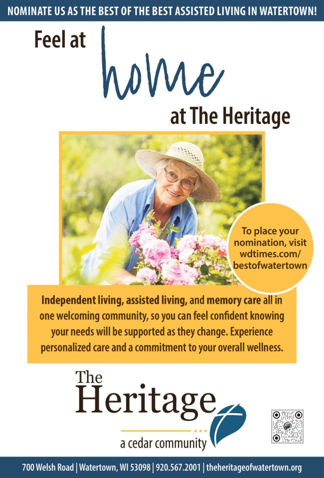 Feel At Home At The Heritage, The Heritage