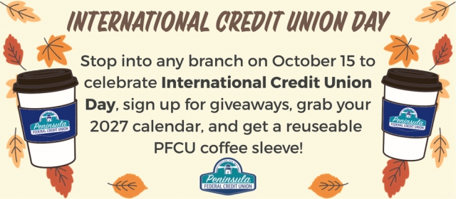 Credit Union Day, Peninsula Federal Credit Union, Escanaba, MI