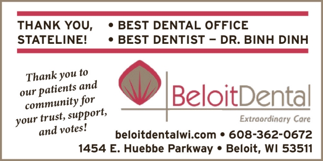 Thank You, Stateline!, Beloit Dental