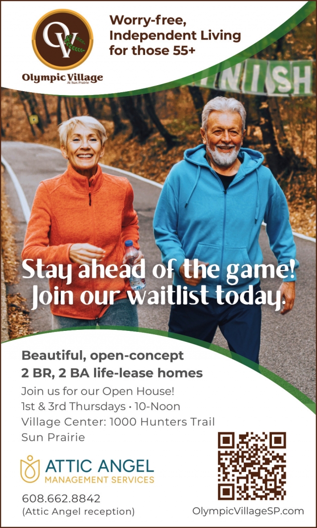 Worry-free, Independent Living for those 55+, Olympic Village At Sun Prairie, Sun Prairie, WI