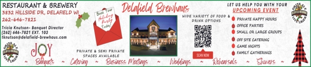 Upcoming Event, Delafield Brewhaus, Delafield, WI