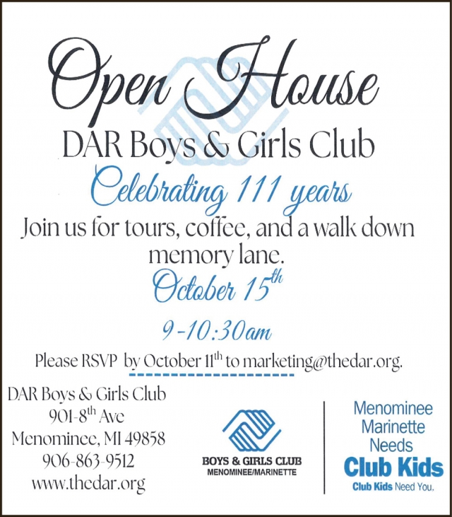 Open House, Boys and Girls Club of Janesville, Janesville, WI