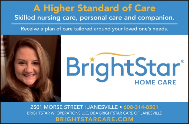 A Higher Standard of Care, BrightStar Care, Madison, WI