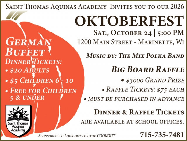Oktoberfest, Saint Thomas Aquinas Academy, Marinette, WI