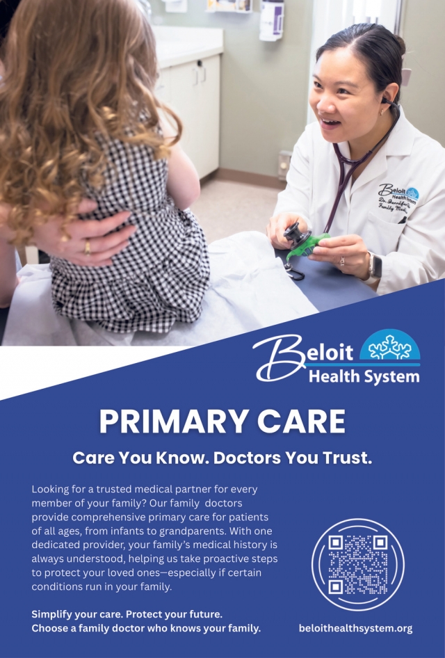 Care You Know. Doctors You Trust., Beloit Health System