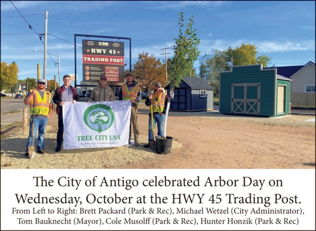 Arbor Day, City of Antigo, Antigo, WI
