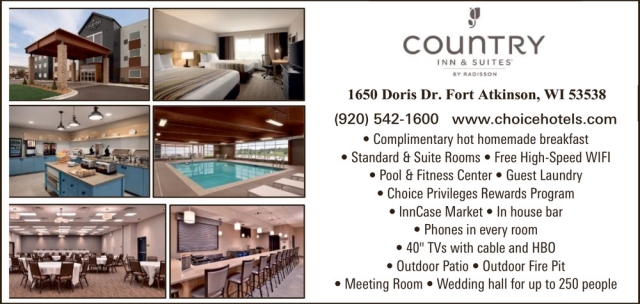 Complimentary Hot Homemade Breakfast, Country Inn & Suites - Fort Atkinson, Fort Atkinson, WI