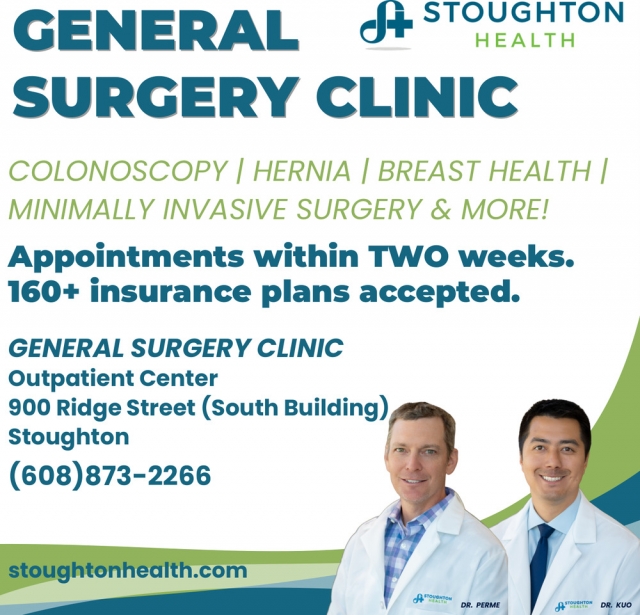General Surgery Clinic, Stoughton Health, Stoughton, WI