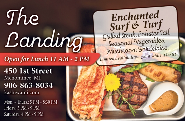 Chef's Special, The Landing Restaurant, Menominee, MI