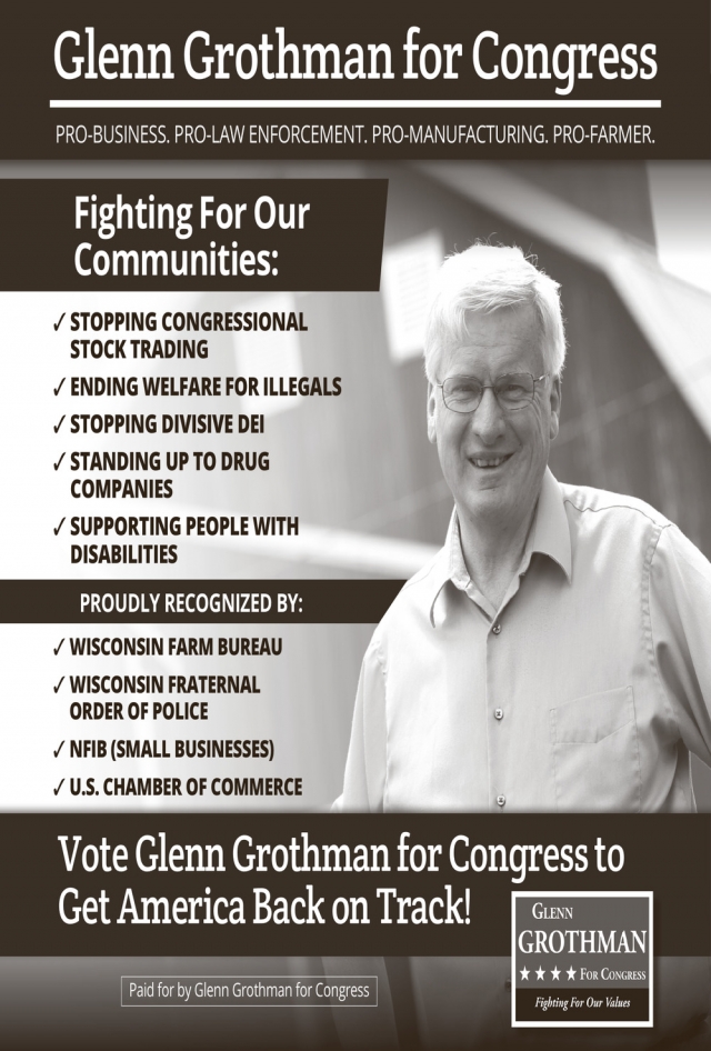 Glenn Grothman for Congress, Glenn Grothman