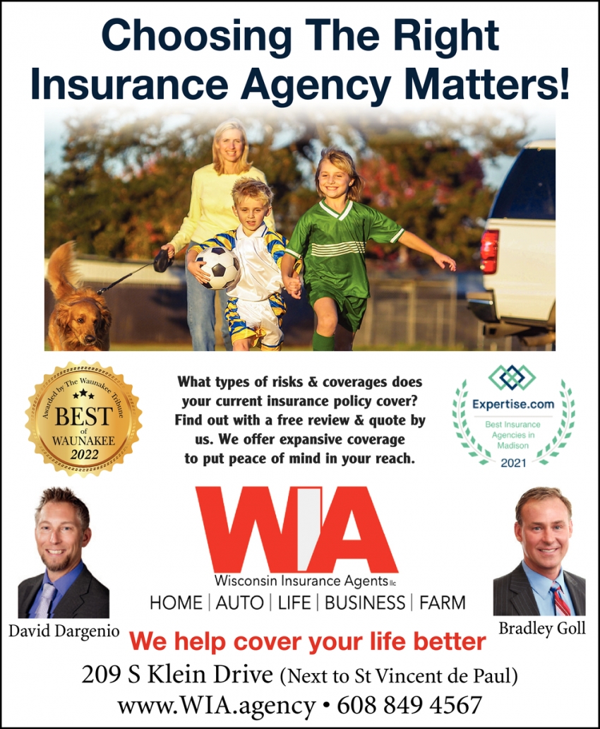 Choosing The Right Insurance Agency Matters!