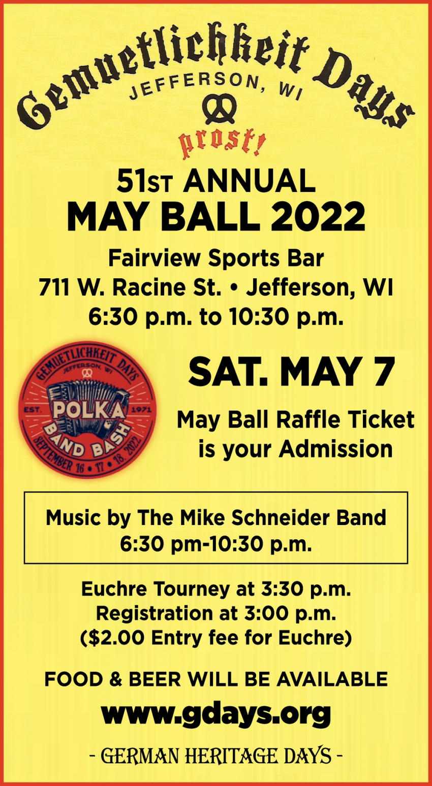 51st Annual May Ball 2022