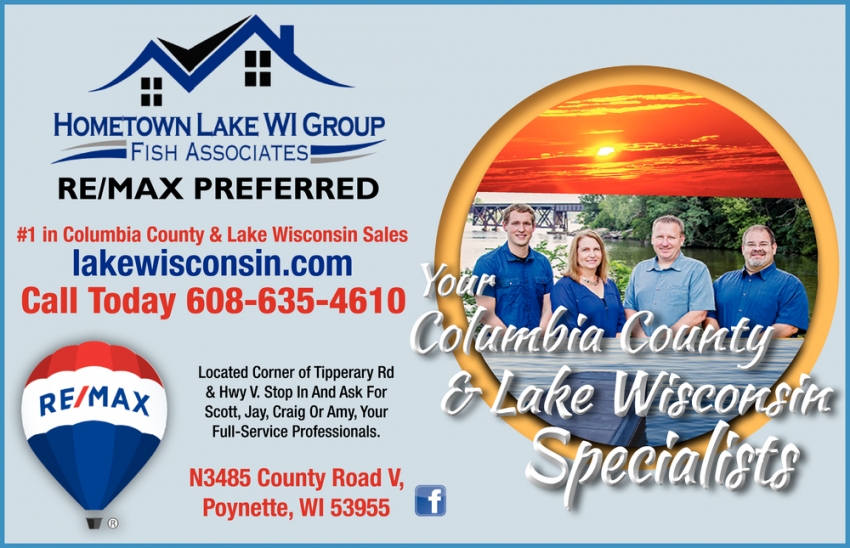 #1 Columbia County & Lake Wisconsin Sales