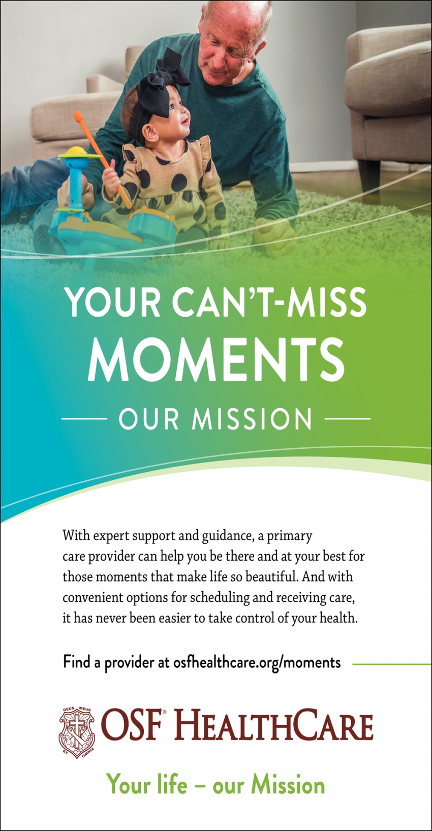 Your Can't-Miss Moments Our Mission