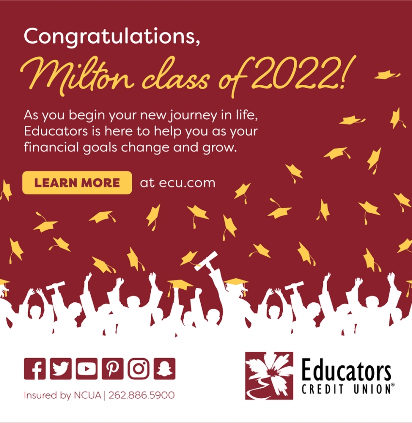 Congratulations, Milton Class Of 2022!