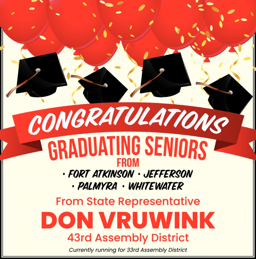 Congratulations Graduating Seniors