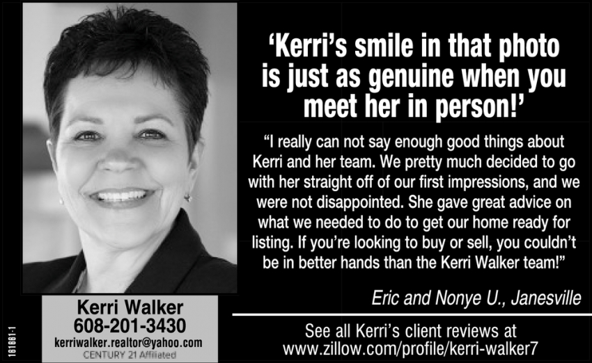 Kerri's Smile In That Photo Is Just As Genuine When You Meet Her In Person!