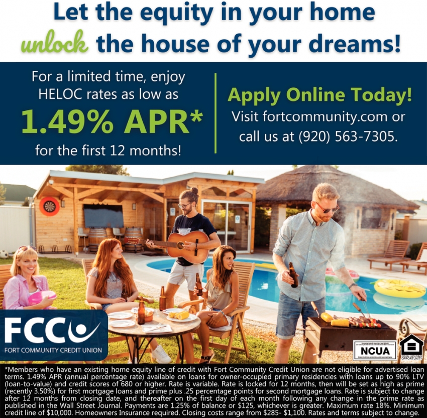 Let the Equity in Your Home Unlock the House of Your Dreams!