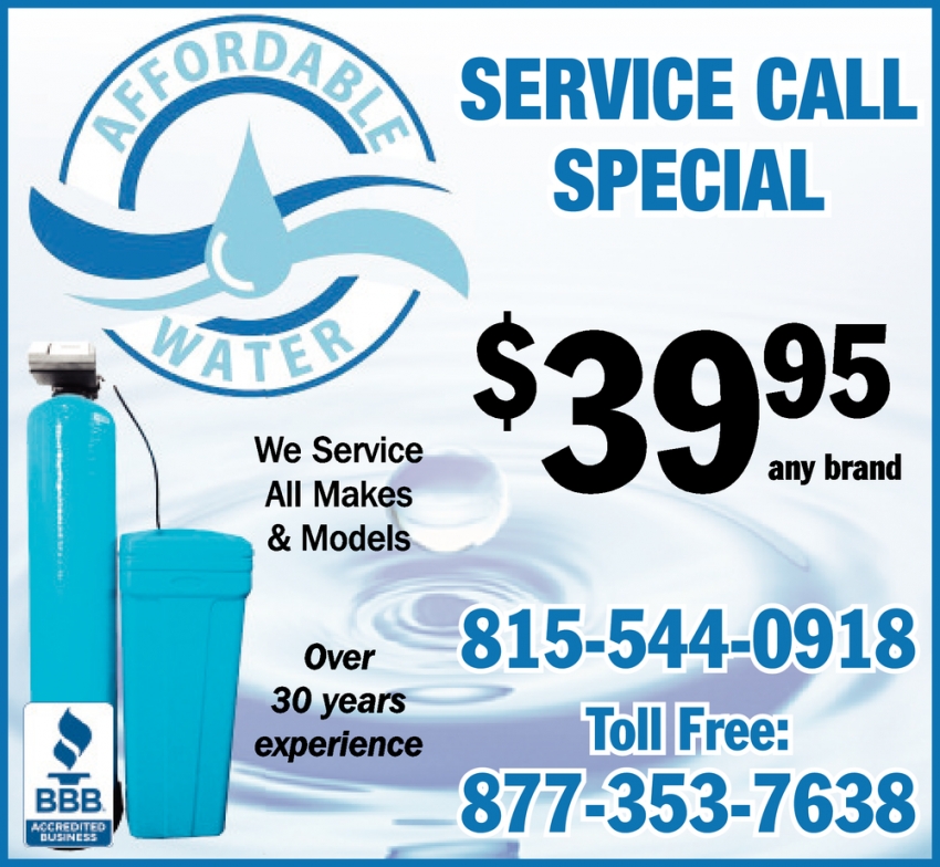 Service Call Special