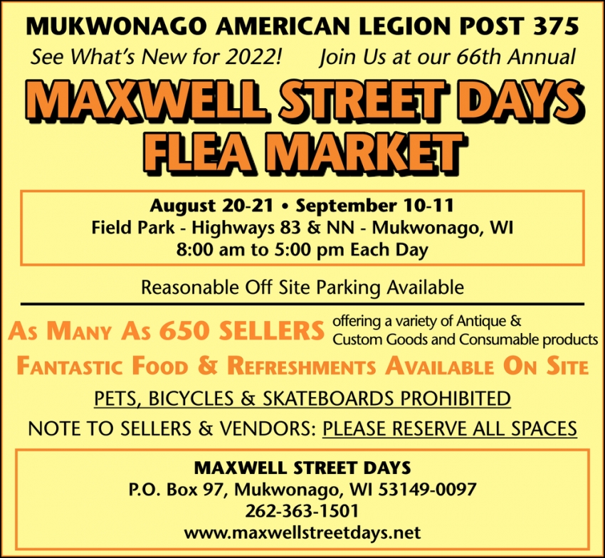 Maxwell Street Days Flea Market