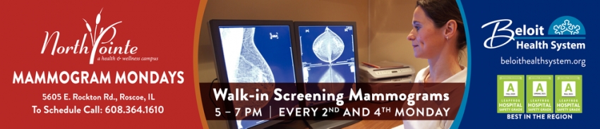Walk-In Screening Mammograms