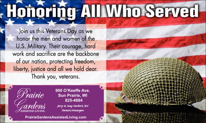 Honoring all Who Served