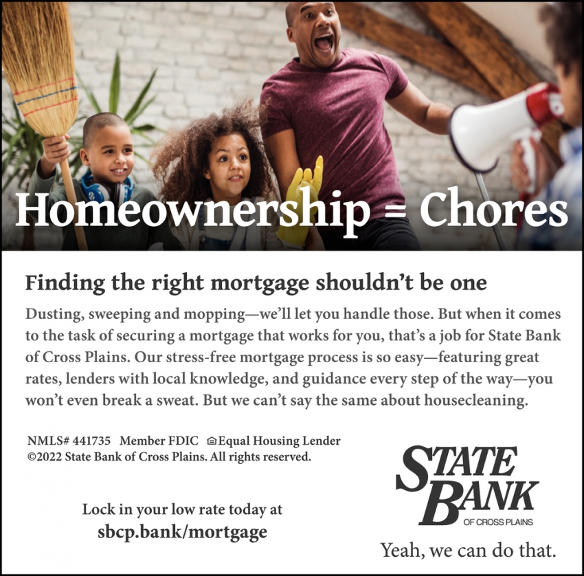 Homeownership = Chores