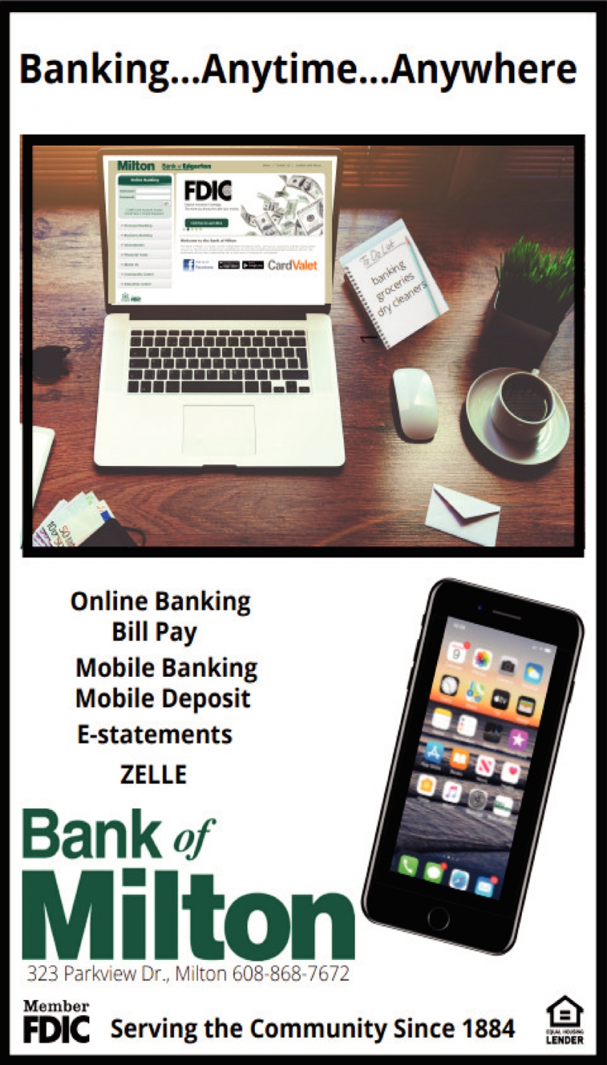Banking... Anytime... Anywhere