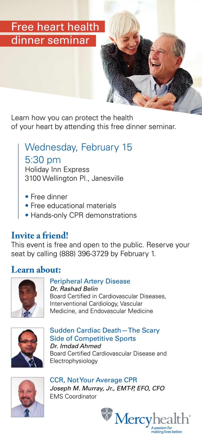 Free Heart Health Dinner Seminar