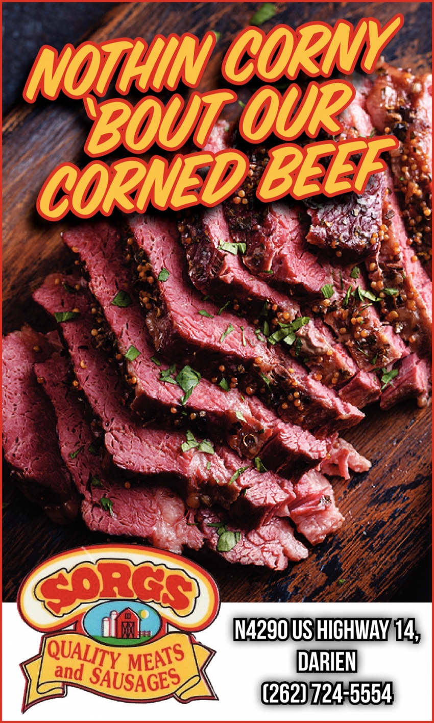 Nothin Corny 'Bout Our Corned Beef