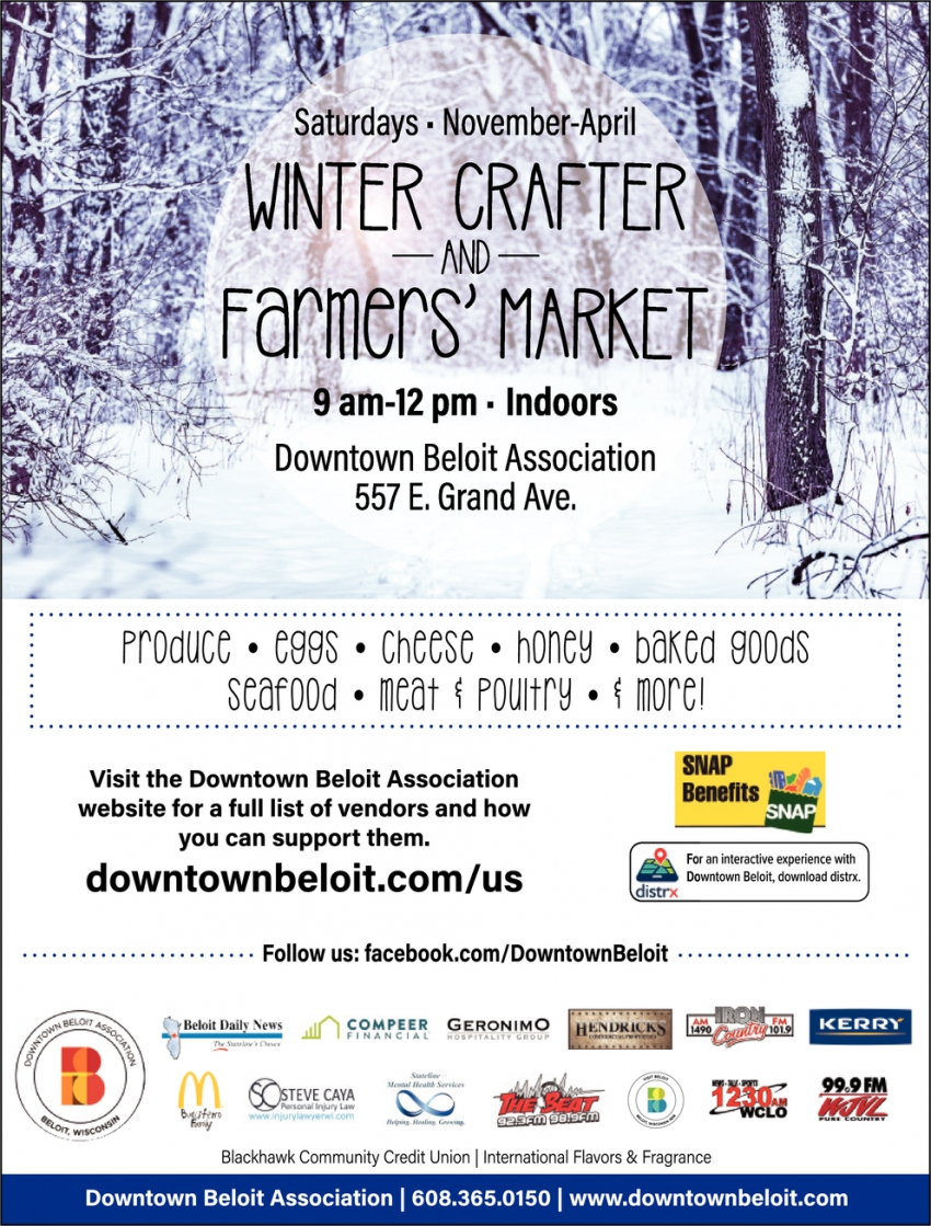 Winter Crafter And Farmers' Market