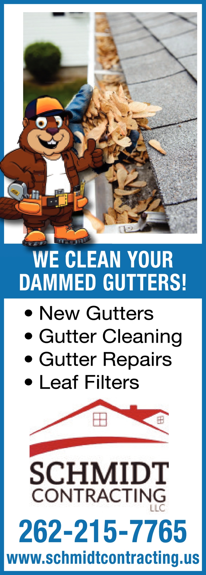 We Clean Your Dammed Gutters!