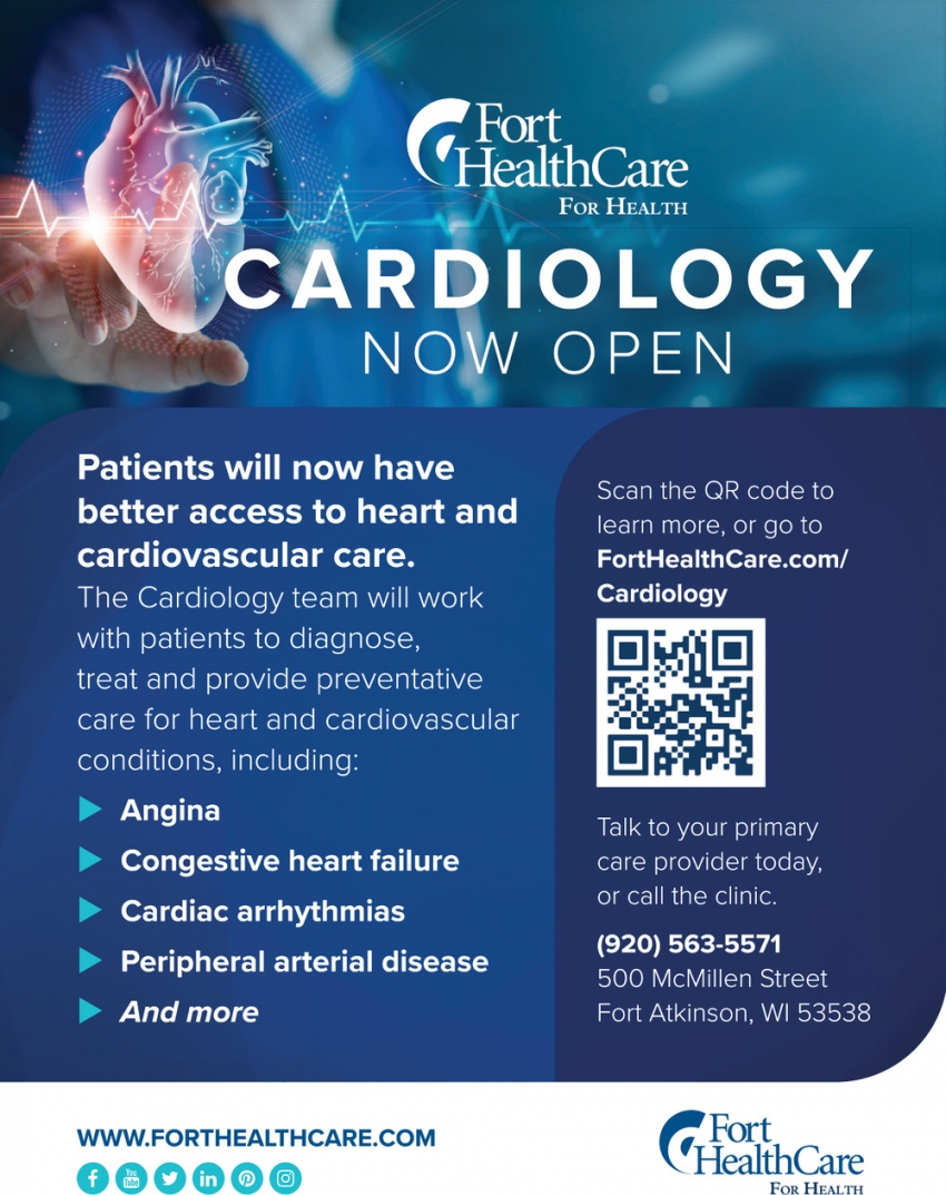 Cardiology Now Open