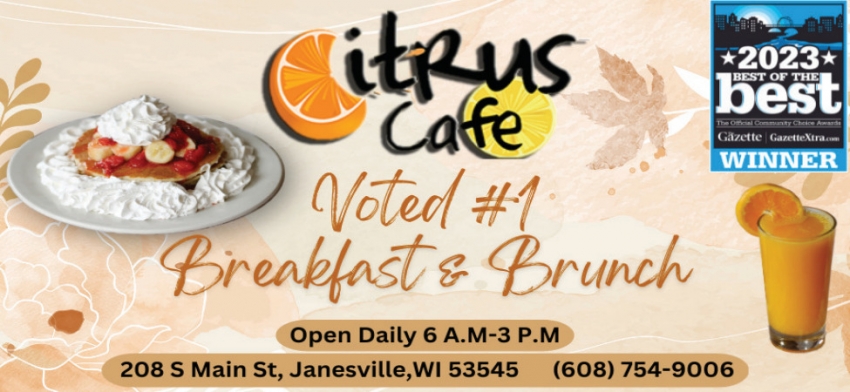 Voted #1 Breakfast & Brunch