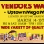 Vendors Wanted!