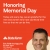 Honoring Memorial Day