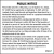 Public Notice